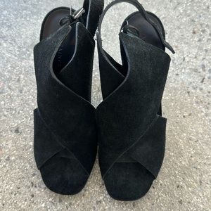 All saints black heel size 39
